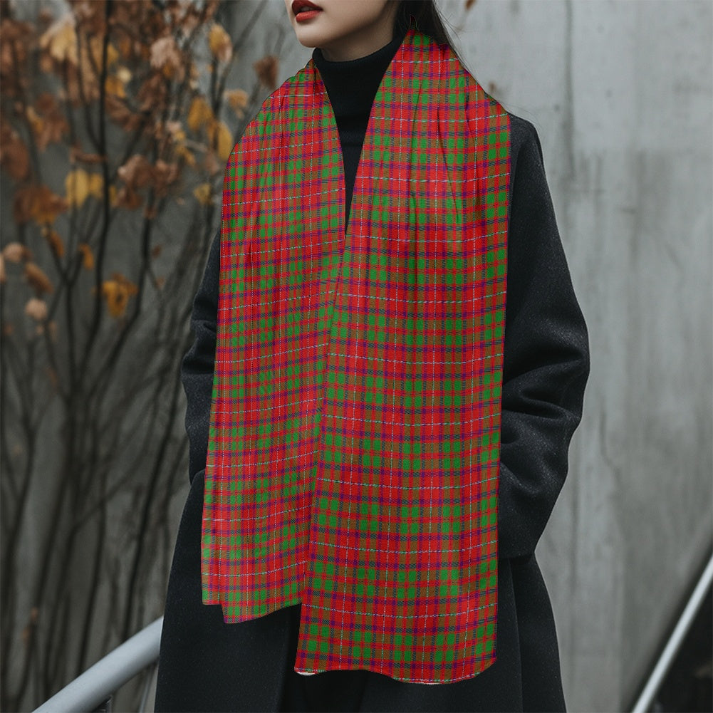 Clan Shaw Tartan Fluffy scarf