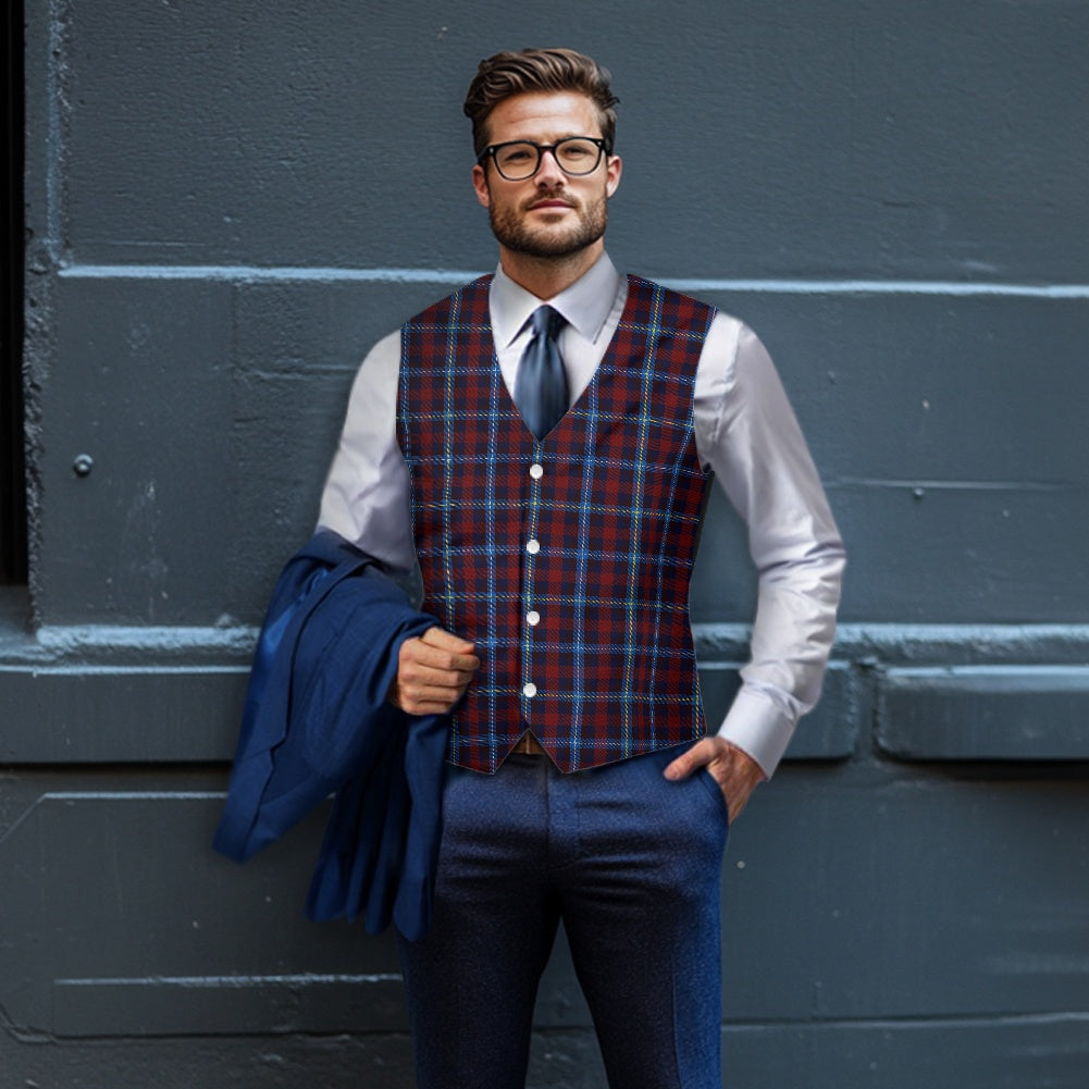 Highland Titles Tartan Suit vest jacket