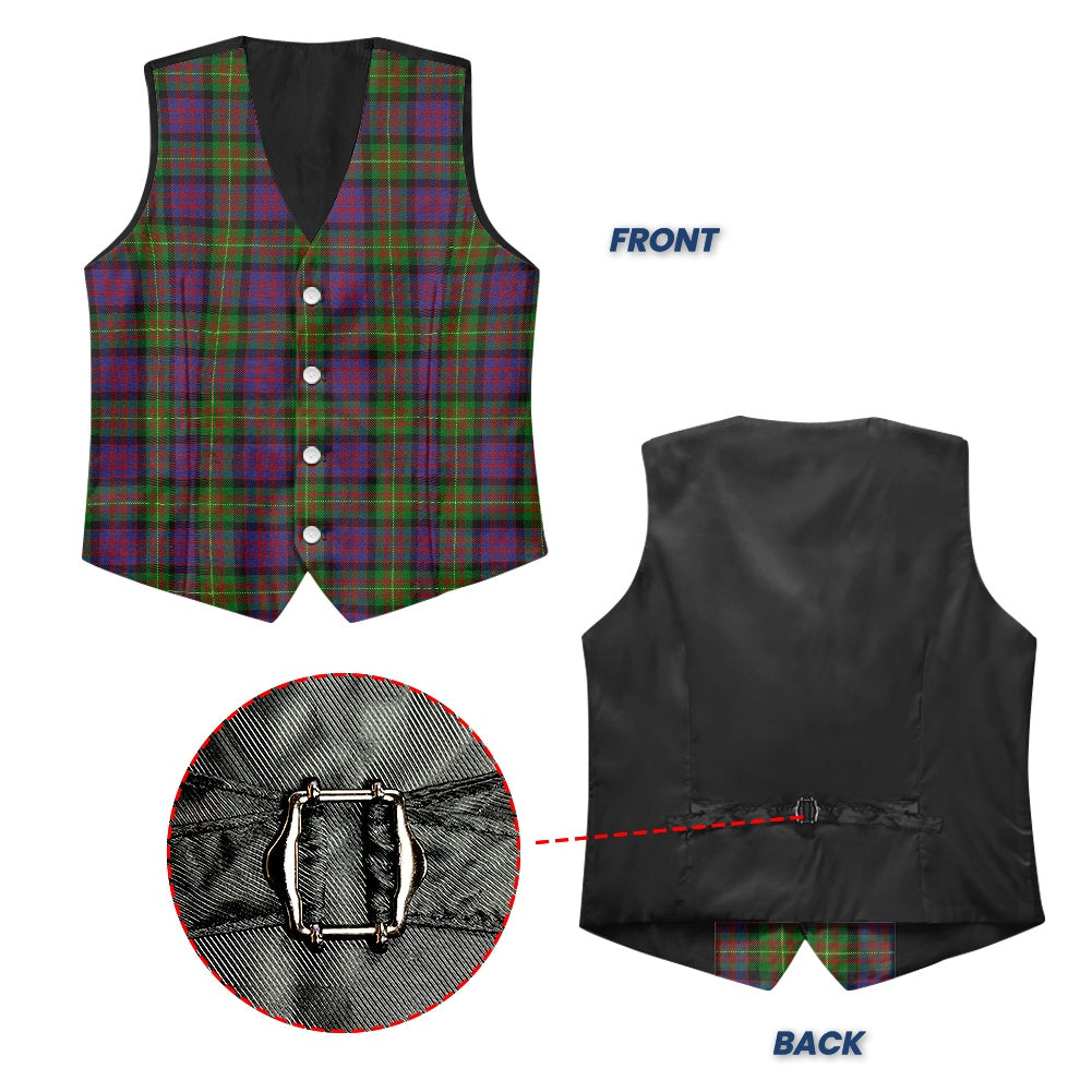 Clan Carnegie Tartan Suit vest jacket