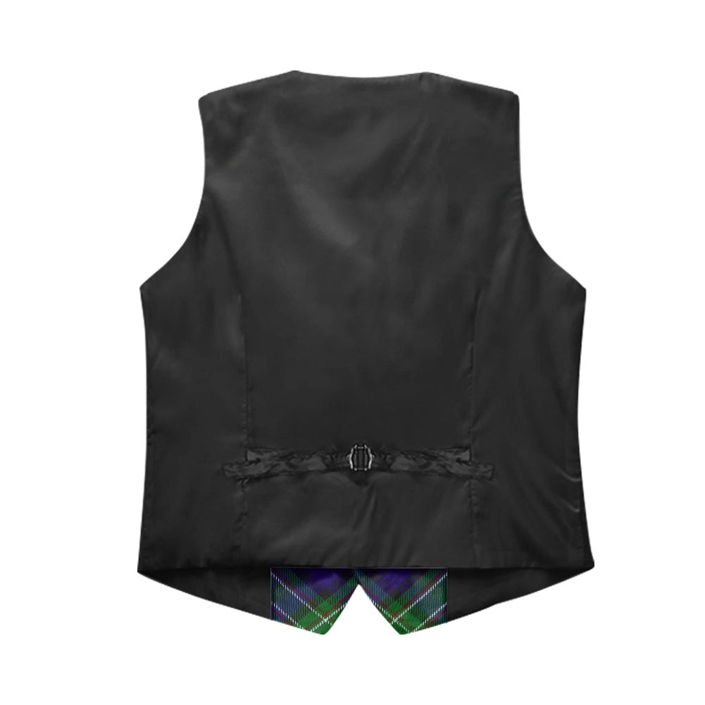 Clan Allen Tartan Bias Suit vest jacket