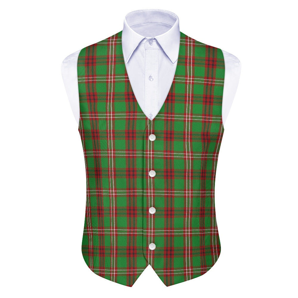 Clan MacCall Tartan Suit vest jacket