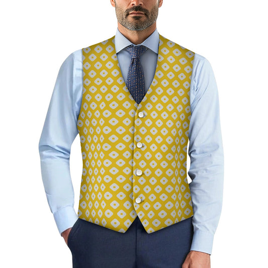 Wagara - Kanoko Gold Suit vest jacket