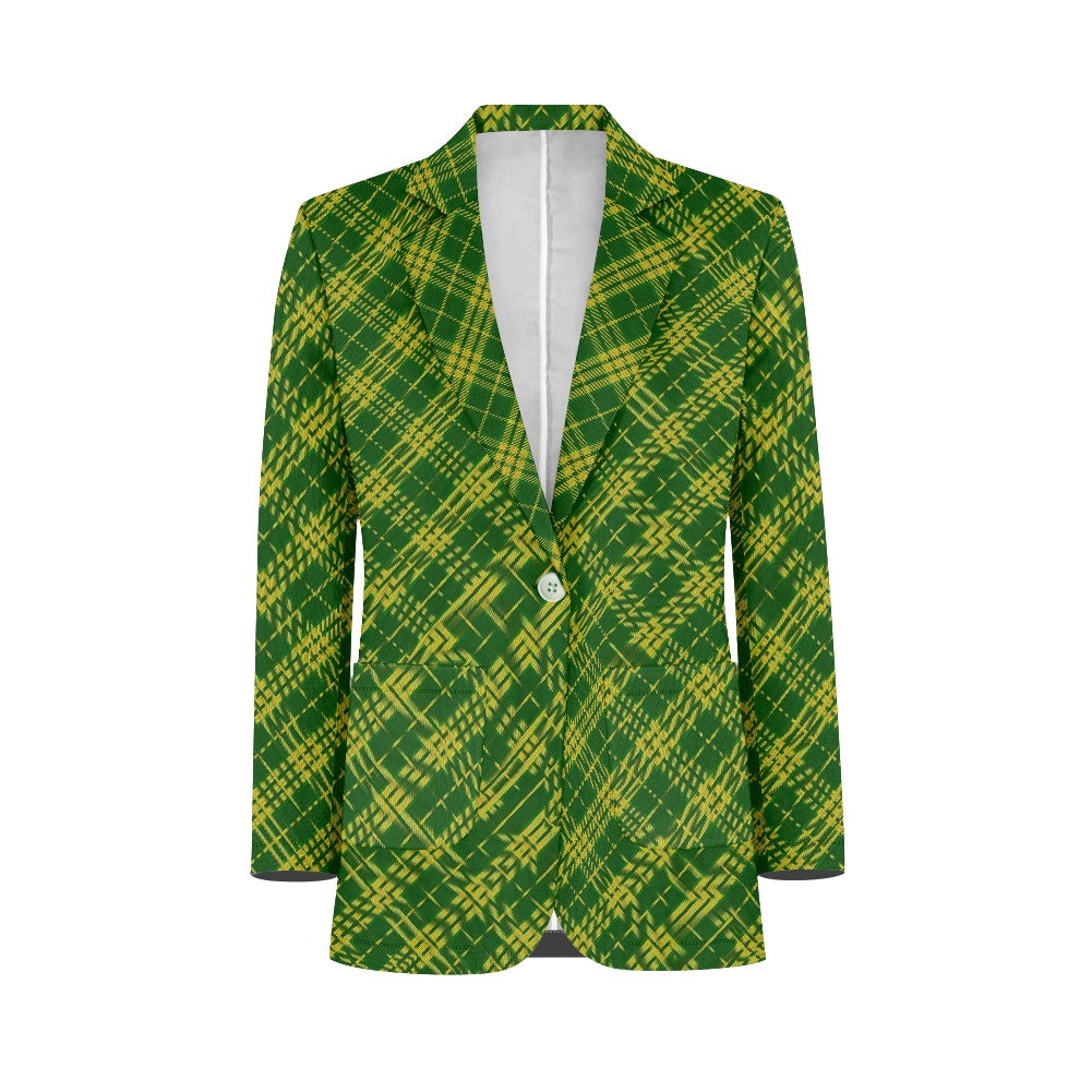 North Dakota Tartan Men's casual blazer