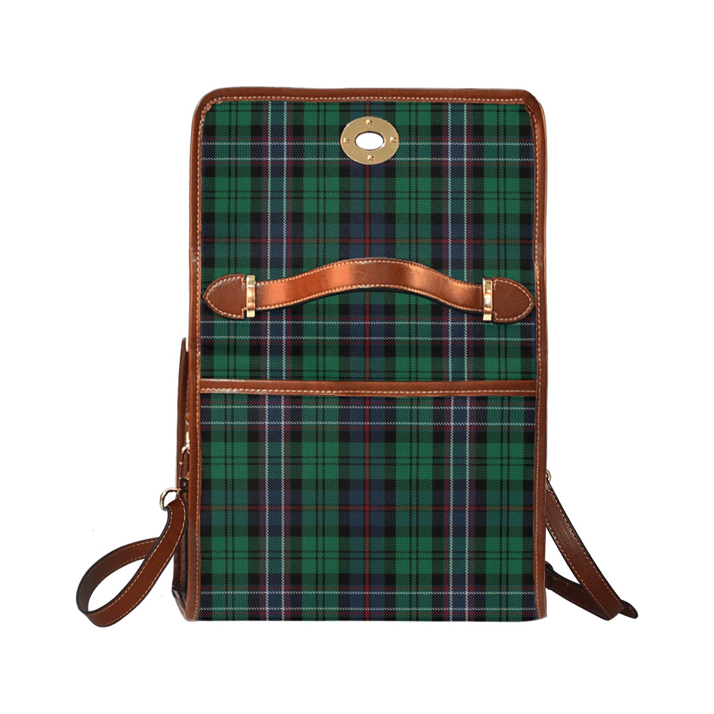 Scottish National Tartan Waterproof Canvas Handbag