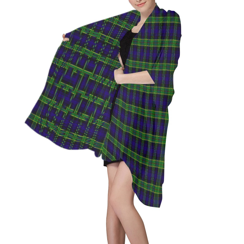 Clan Barnes Tartan Chiffon Scarf