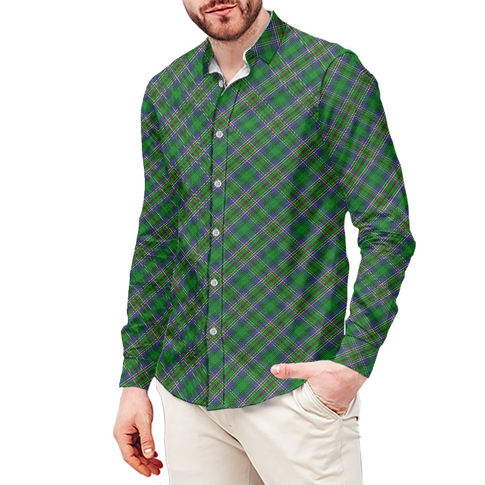 Clan Cockburn Tartan long-sleeved shirt