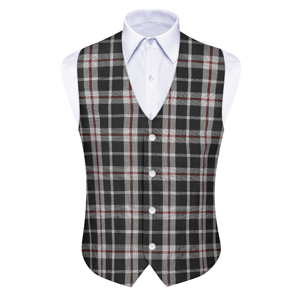 Cornish St Piran Tartan Suit vest jacket
