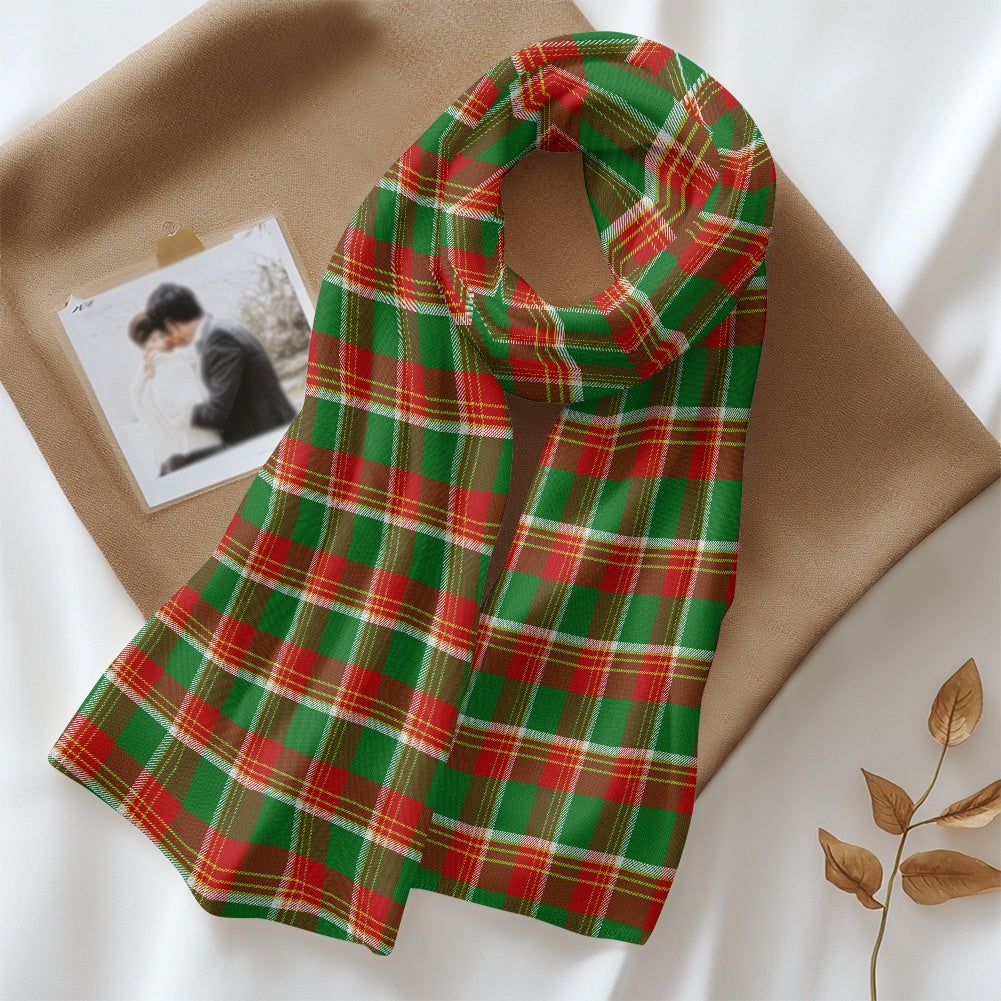Clan Brisbane Tartan Fluffy scarf
