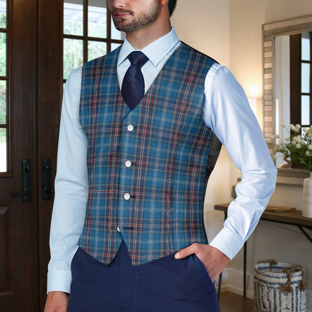 US State - Alabama Tartan Suit vest jacket