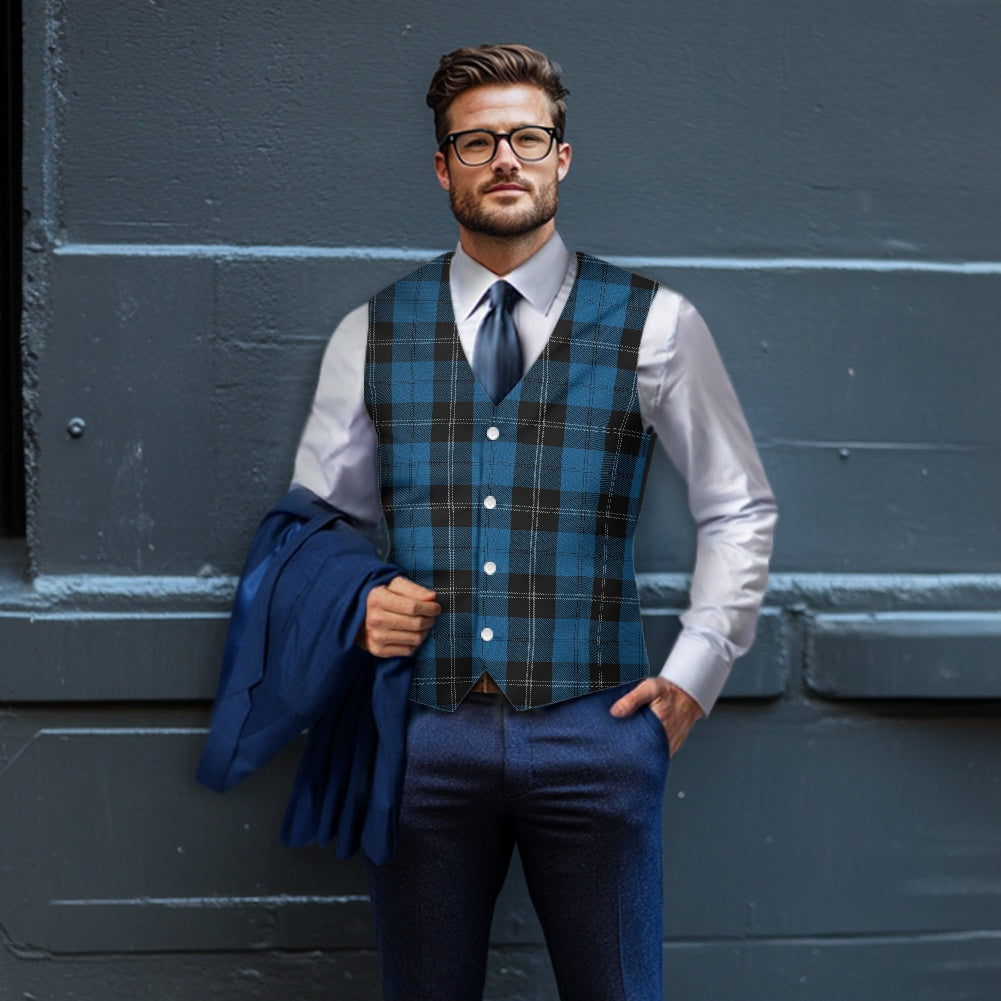Clan Ramsay Hunting Tartan Suit vest jacket