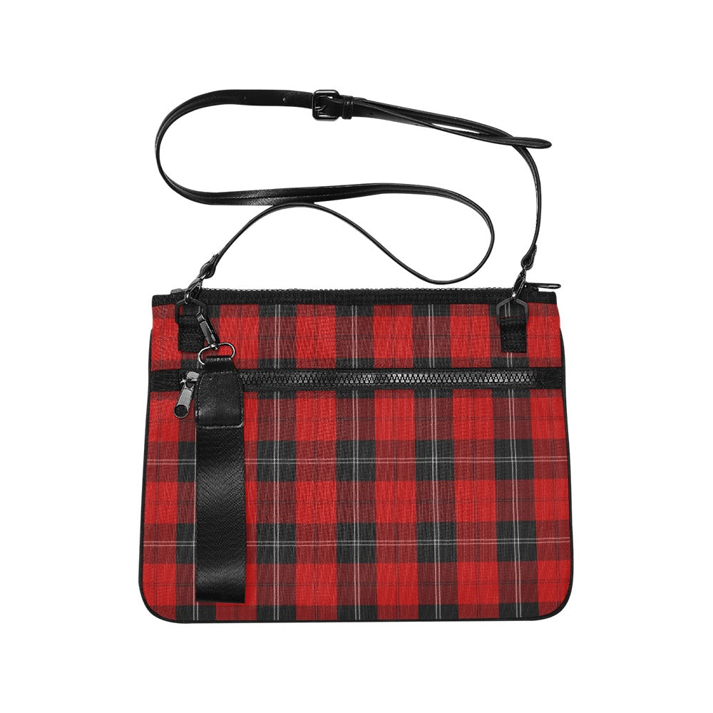 Clan Ramsay Tartan Kilt Clutch Bag