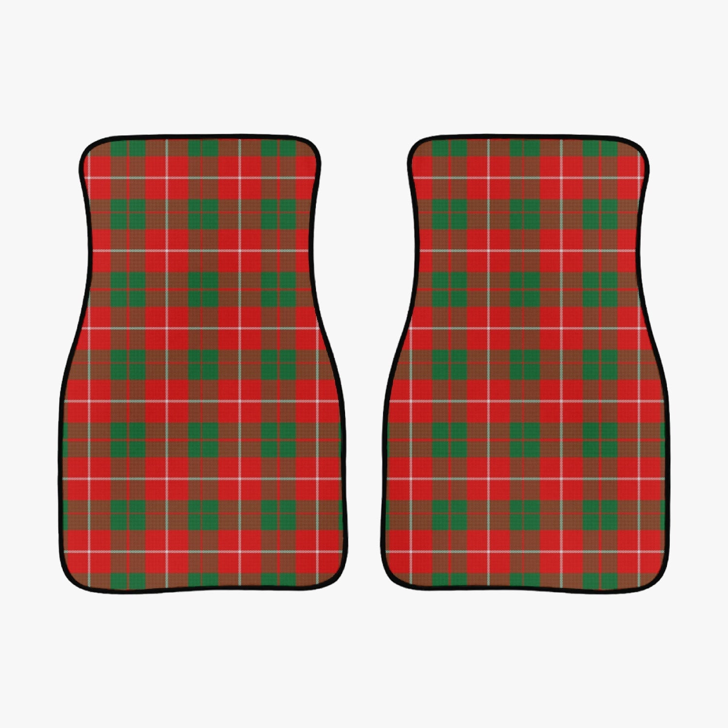 Clan MacKinnon Tartan Car Floor Mats - 2Pcs