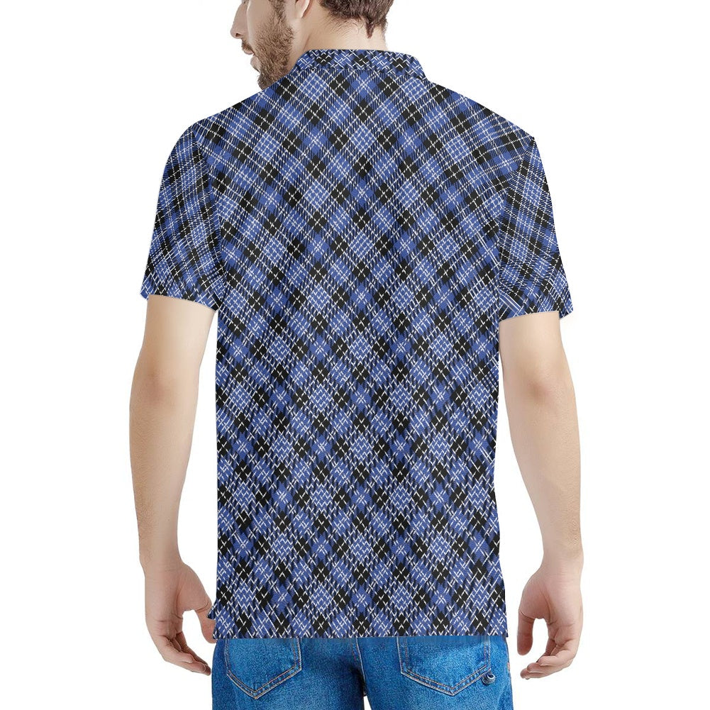 Clan Clark Tartan Polo Shirt