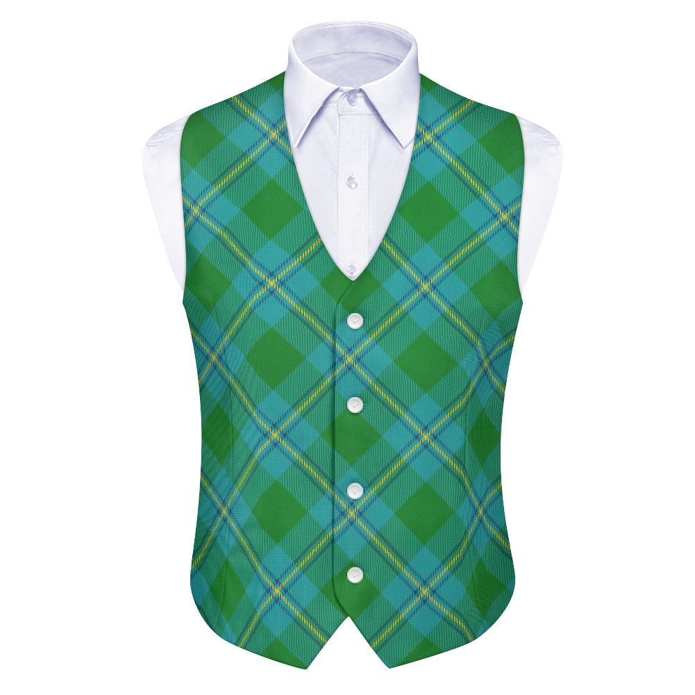 Clan Irving Tartan Waistcoat