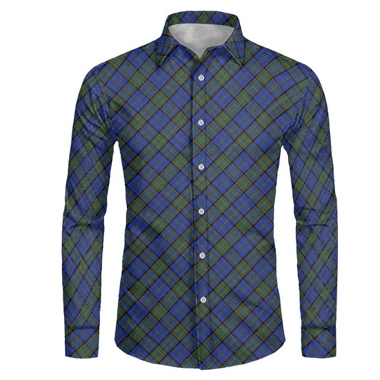 US State - Nebraska Tartan long-sleeved shirt