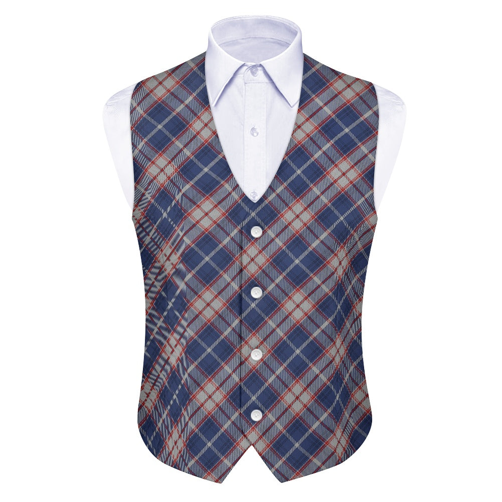 US State - Florida Tartan Suit vest jacket