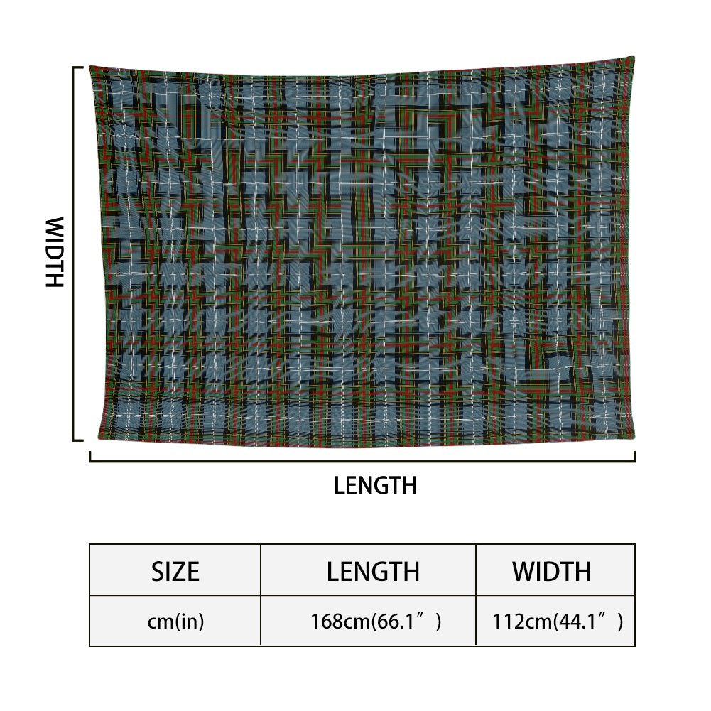 Clan Estes Tartan Chiffon Scarf