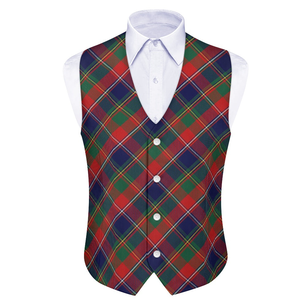 Canada - Quebec Tartan Suit vest jacket