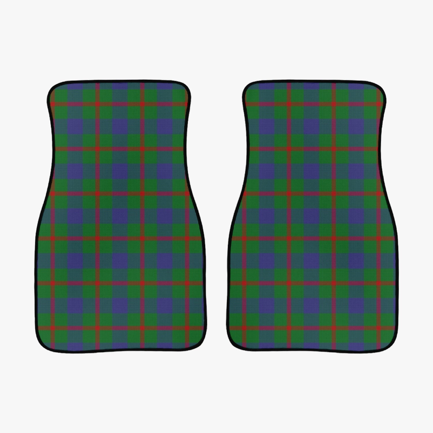 Clan Agnew Tartan Car Floor Mats - 2Pcs