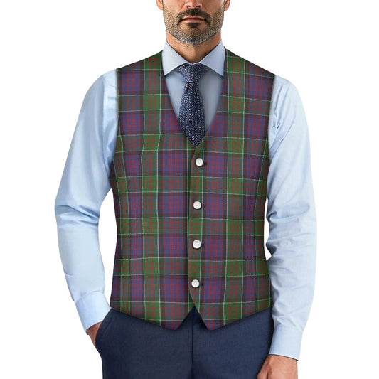Clan Macdonald of Clanranald Tartan Suit vest jacket