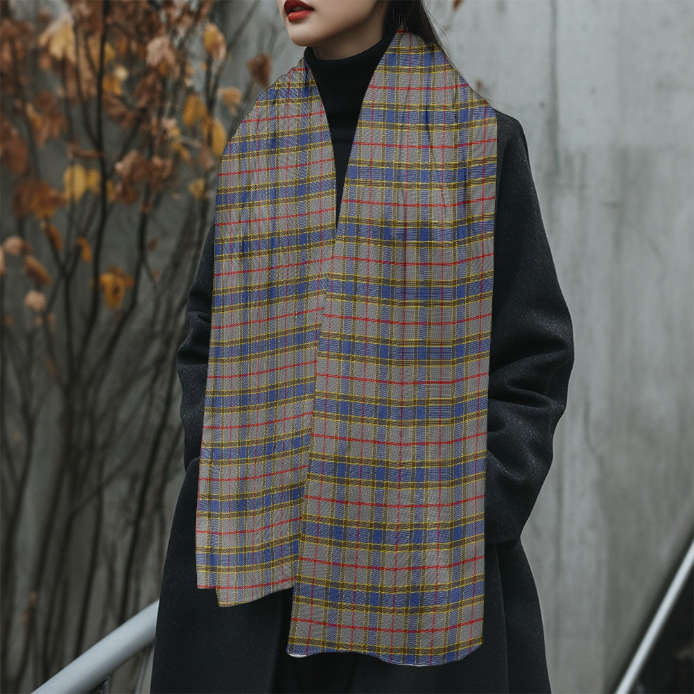 Clan Balfour Tartan Fluffy scarf