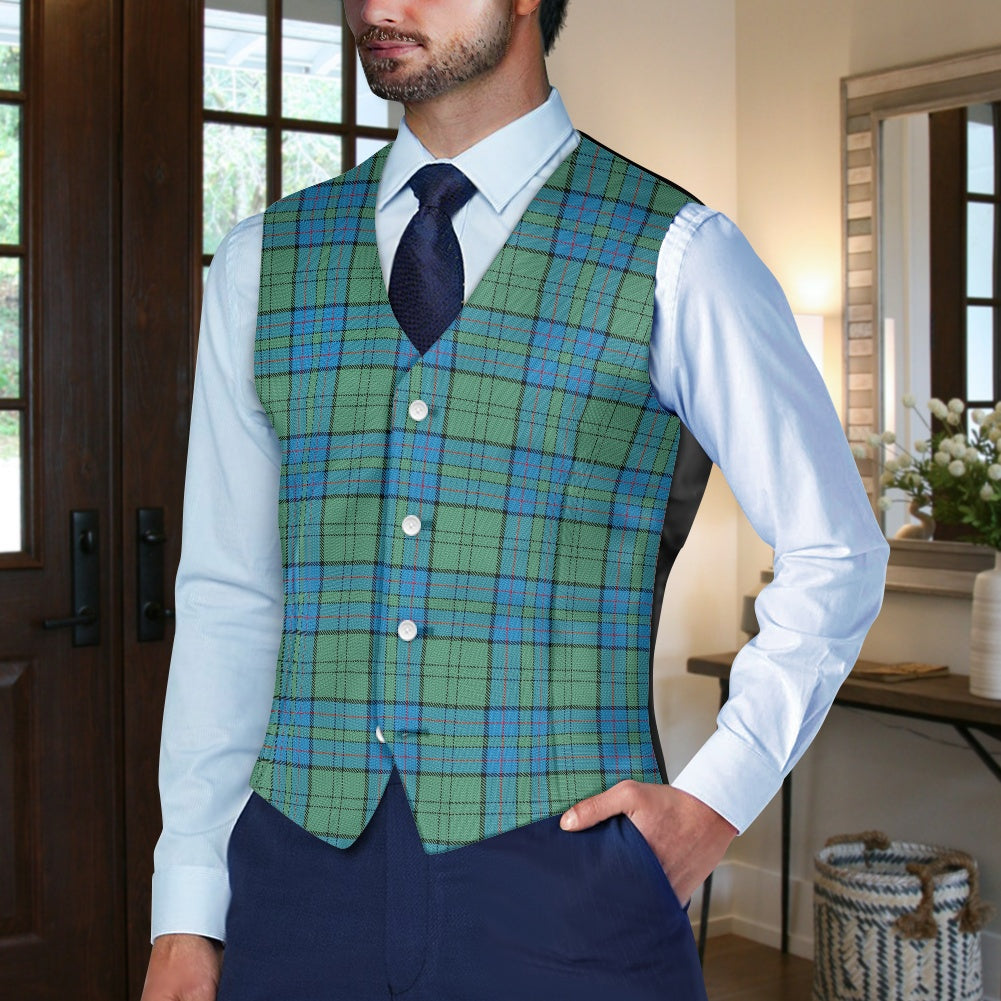 Clan Lockhart Tartan Waistcoat