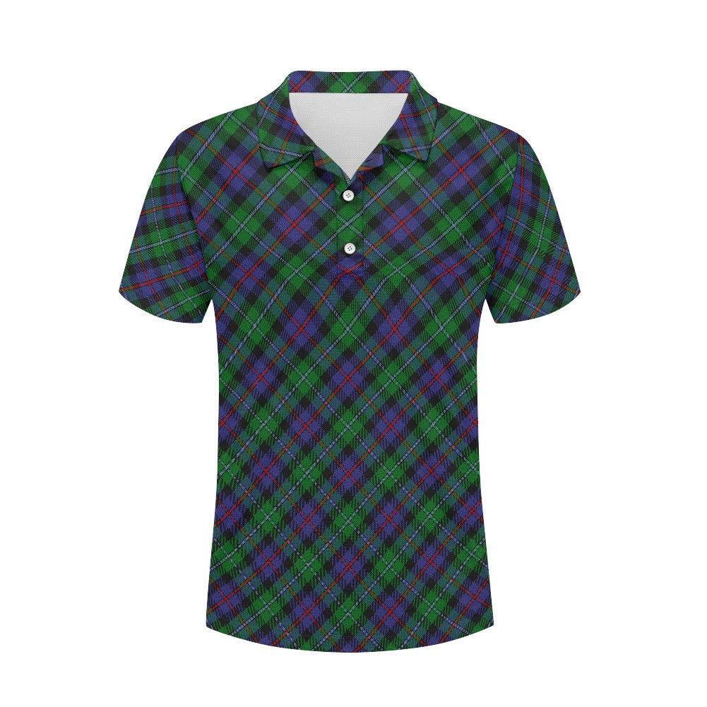 Clan Calder Tartan Polo Shirt