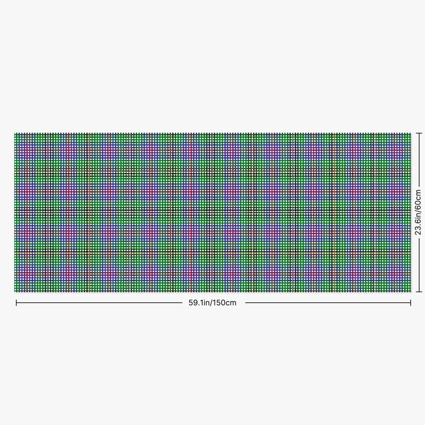 Clan Wood Tartan Rear Window Decal