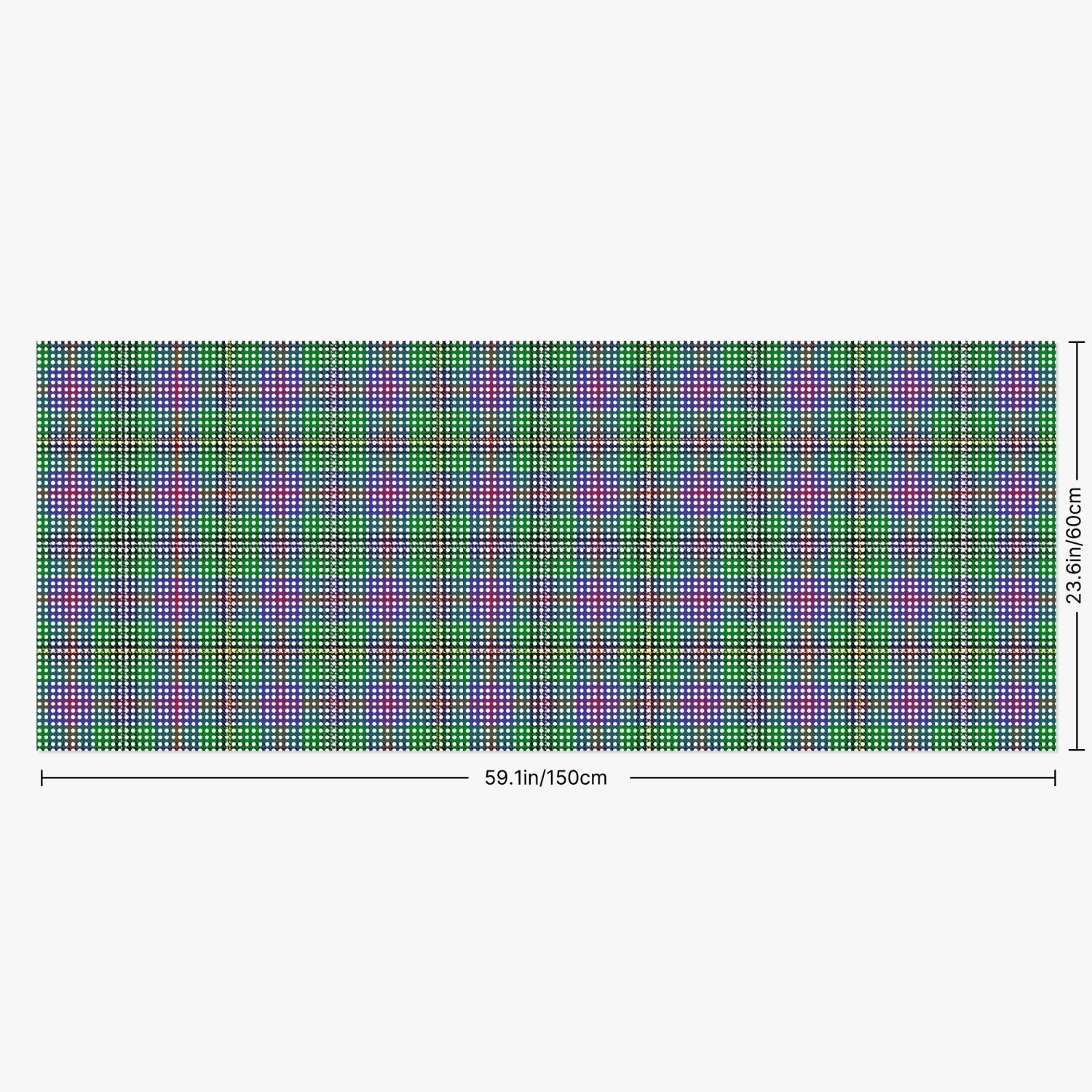 Clan Wood Tartan Rear Window Decal