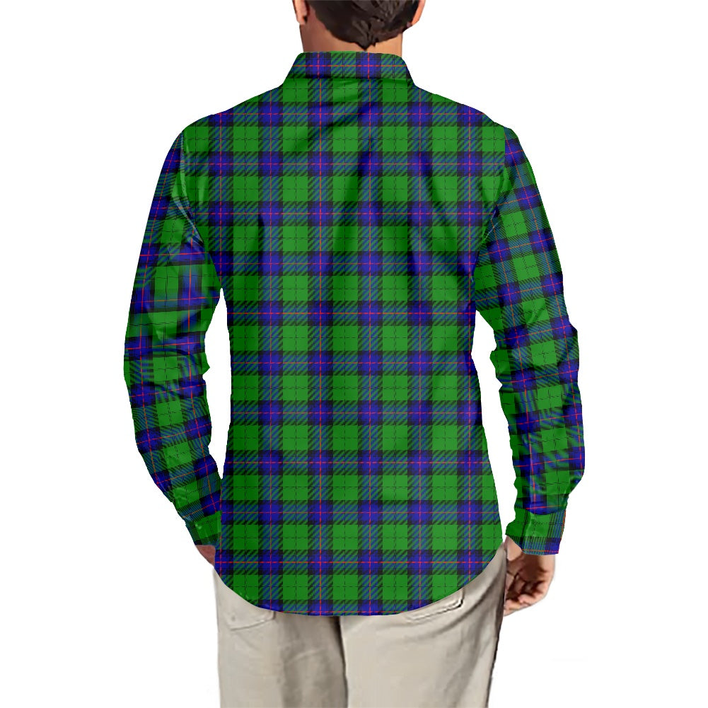 Clan Armstrong Tartan Men's long-sleeved shirt