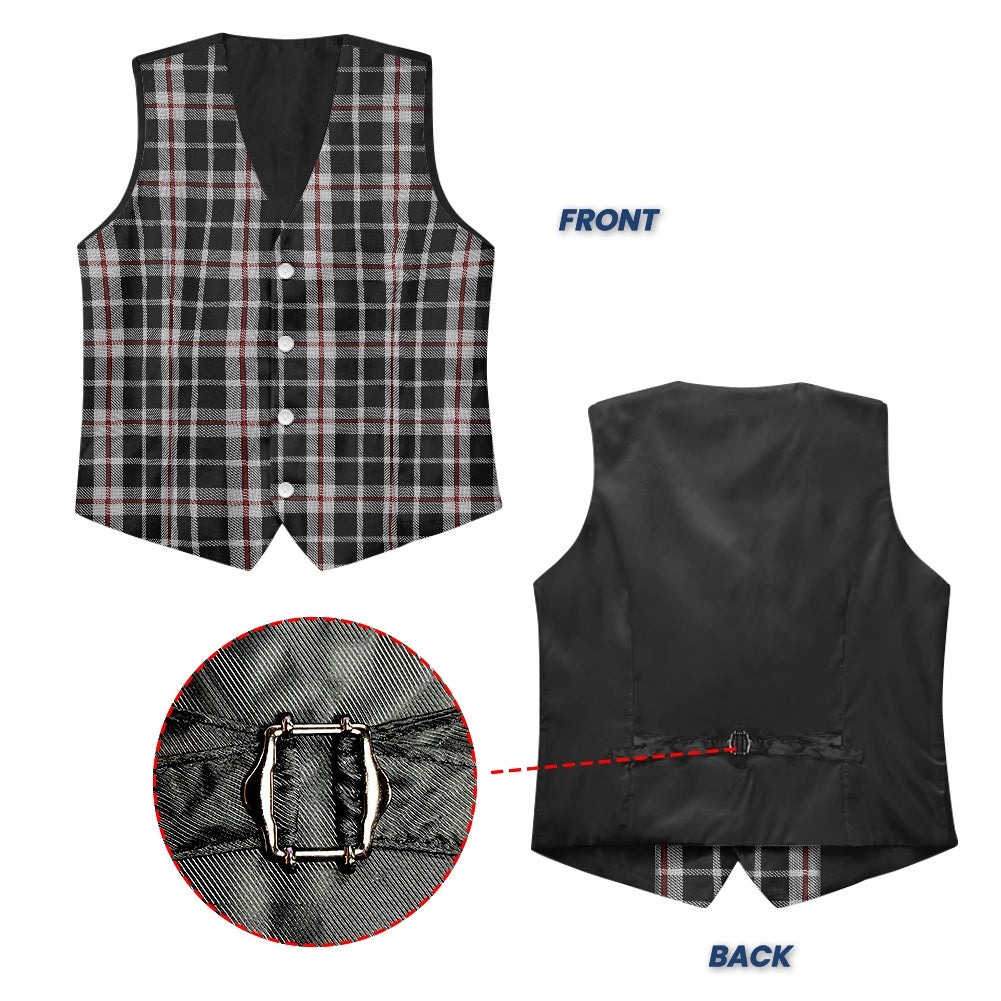 Cornish St Piran Tartan Suit vest jacket