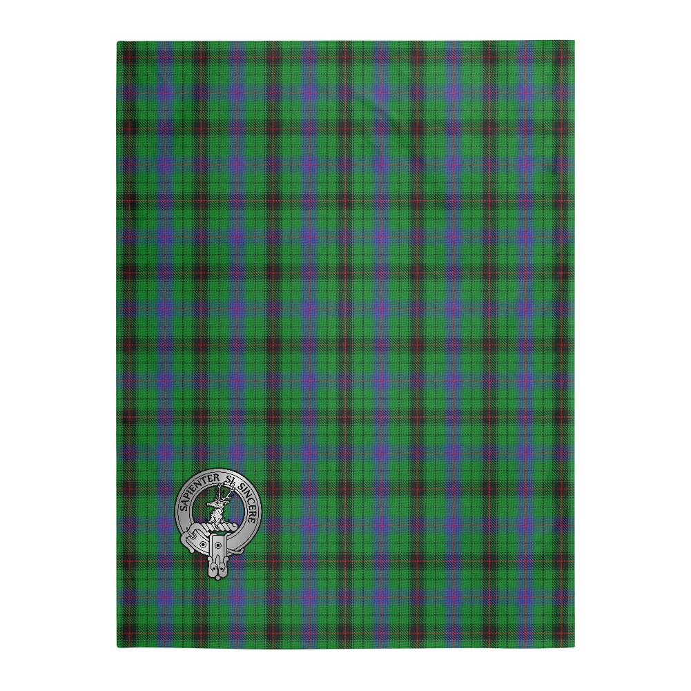 Clan Davidson Tartan Blanket