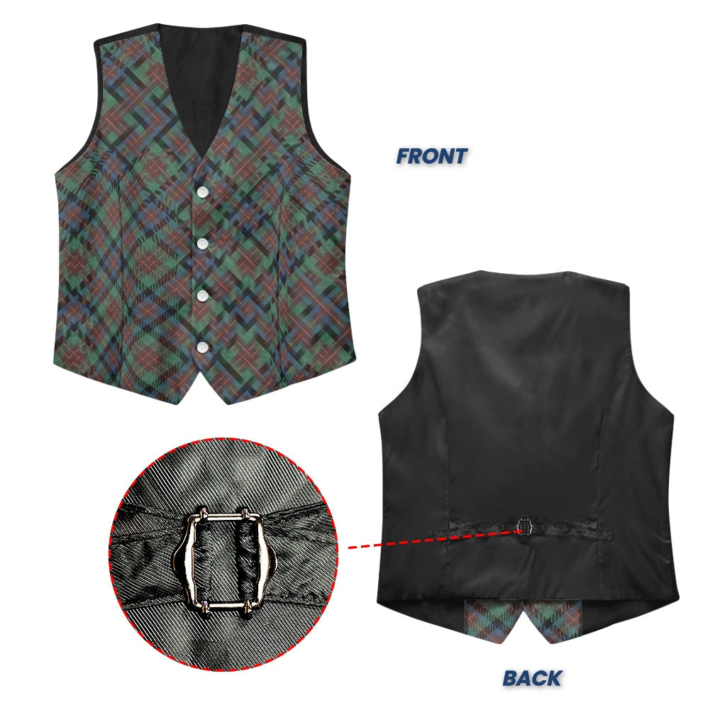 Clan MacDuff Hunting Ancient Tartan Suit vest jacket