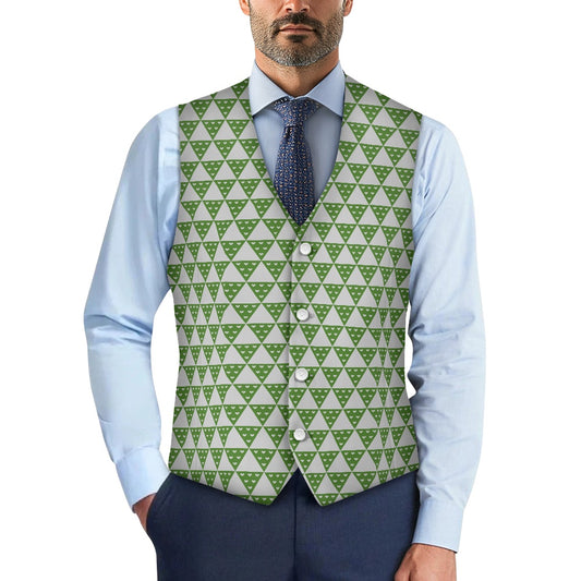 Wagara - Uroko Green Suit vest jacket