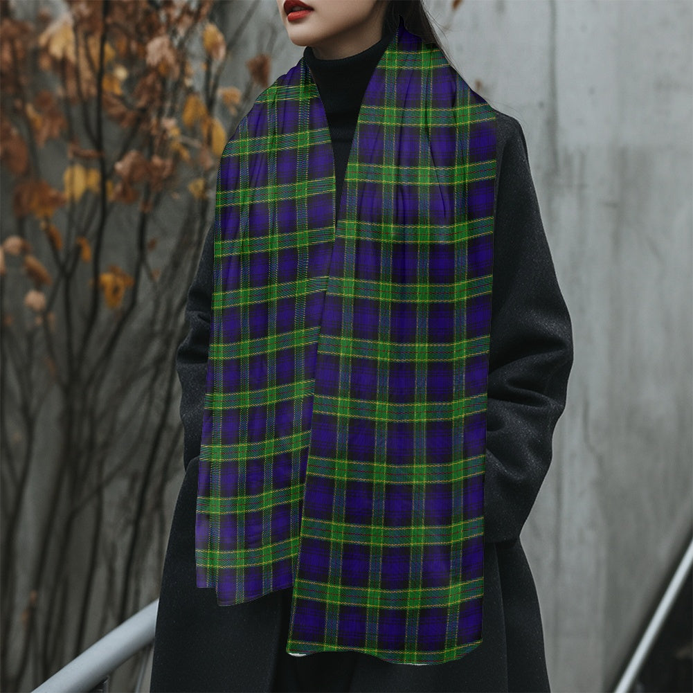 Clan Barnes Tartan Fluffy Scarf