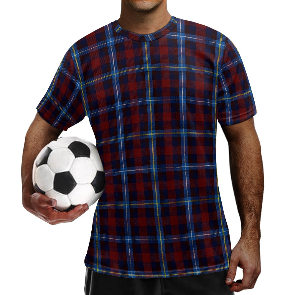 Highland Titles Tartan Football Shirt