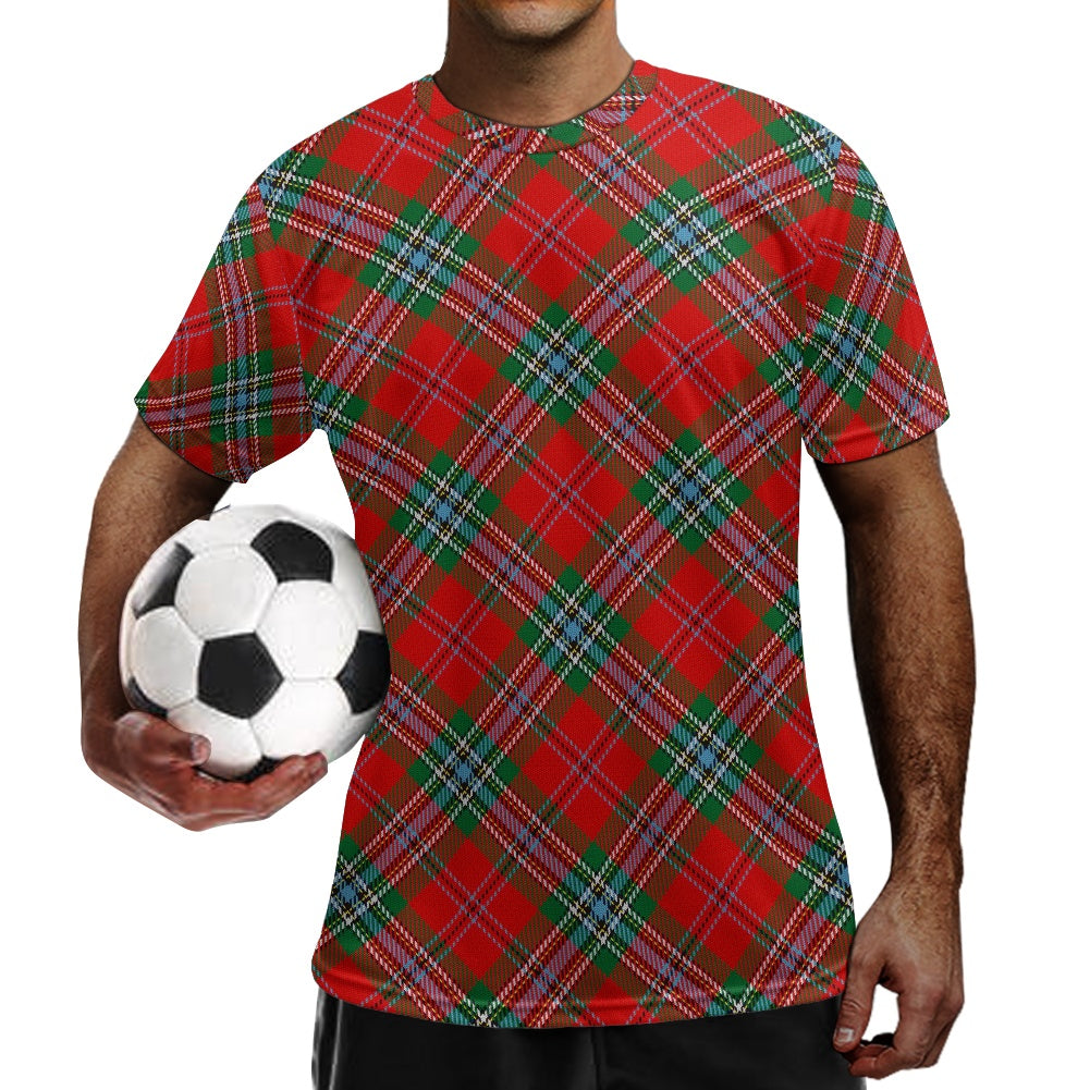 Clan MacLean Tartan Football Shirt