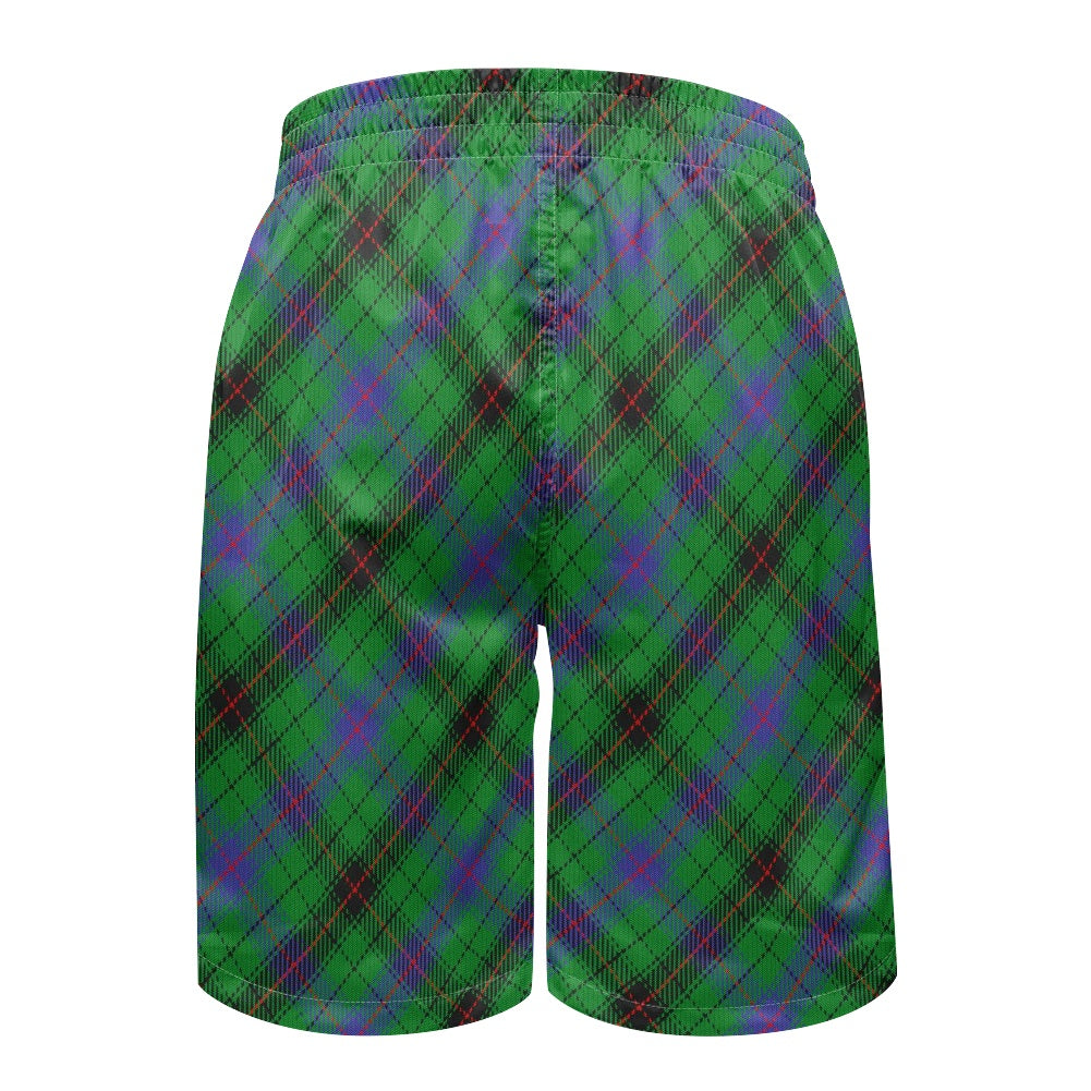 Clan Davidson Tartan Beach Shorts