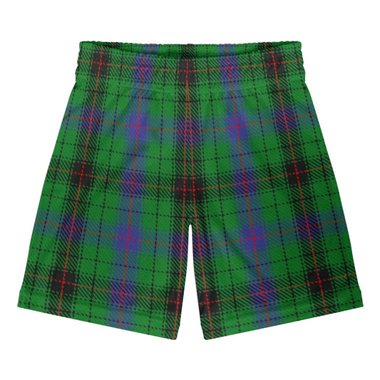 Clan Davidson Tartan sports shorts