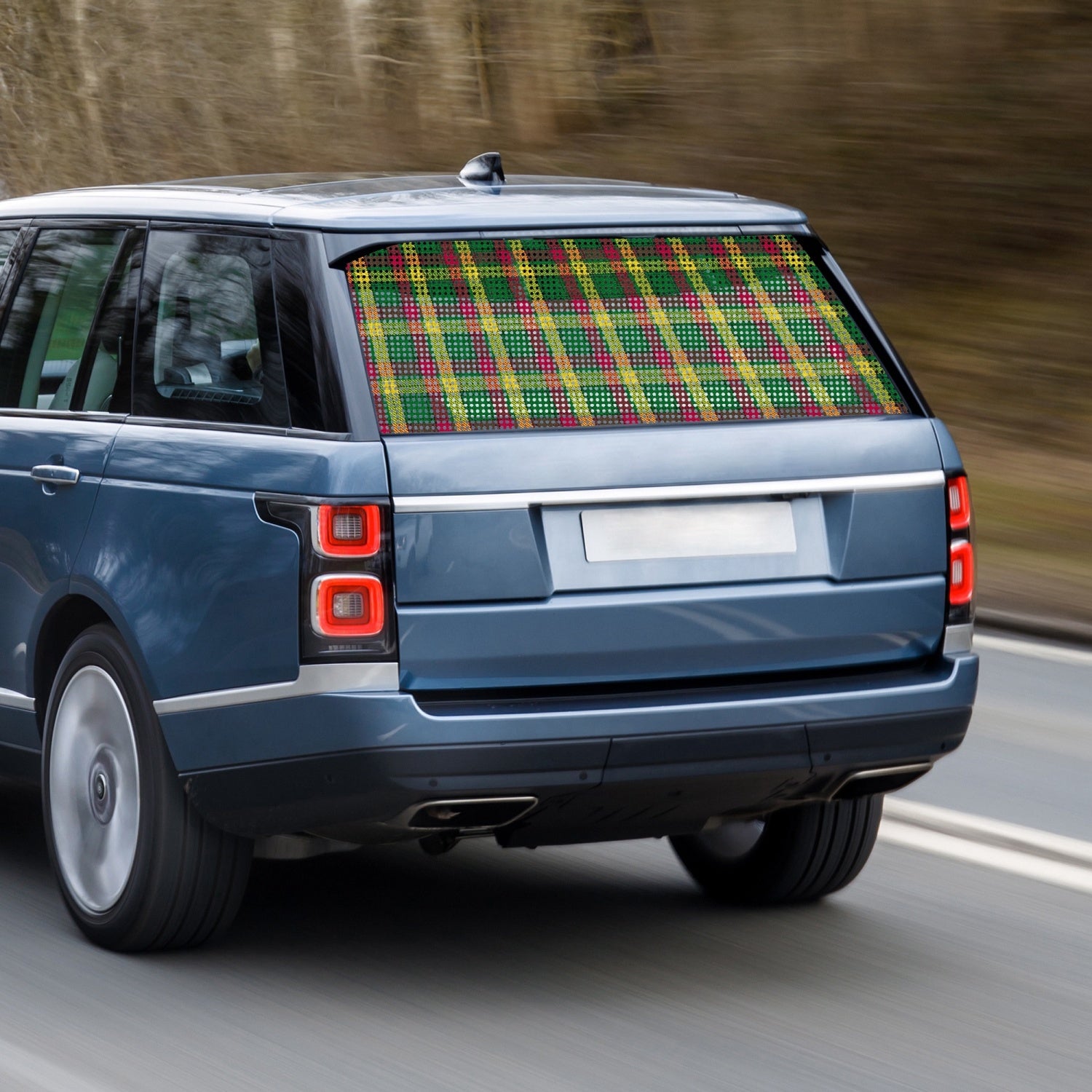 Clan MacMillan Tartan Rear Window Decal