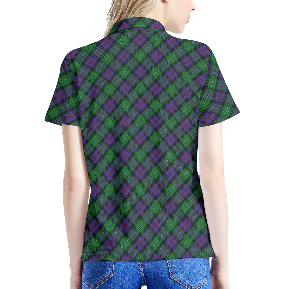 Clan Campbell of Cawdor Tartan Women's Polo Shirt