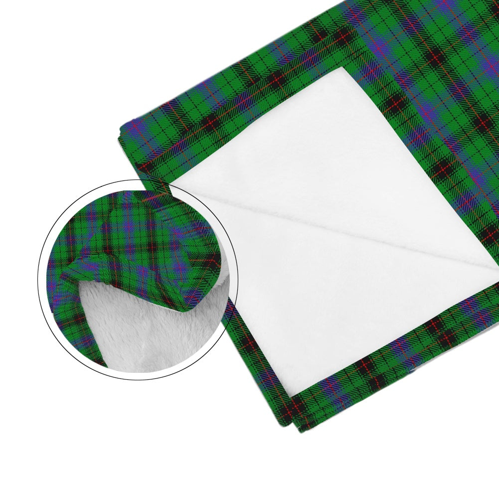 Clan Davidson Tartan Blanket