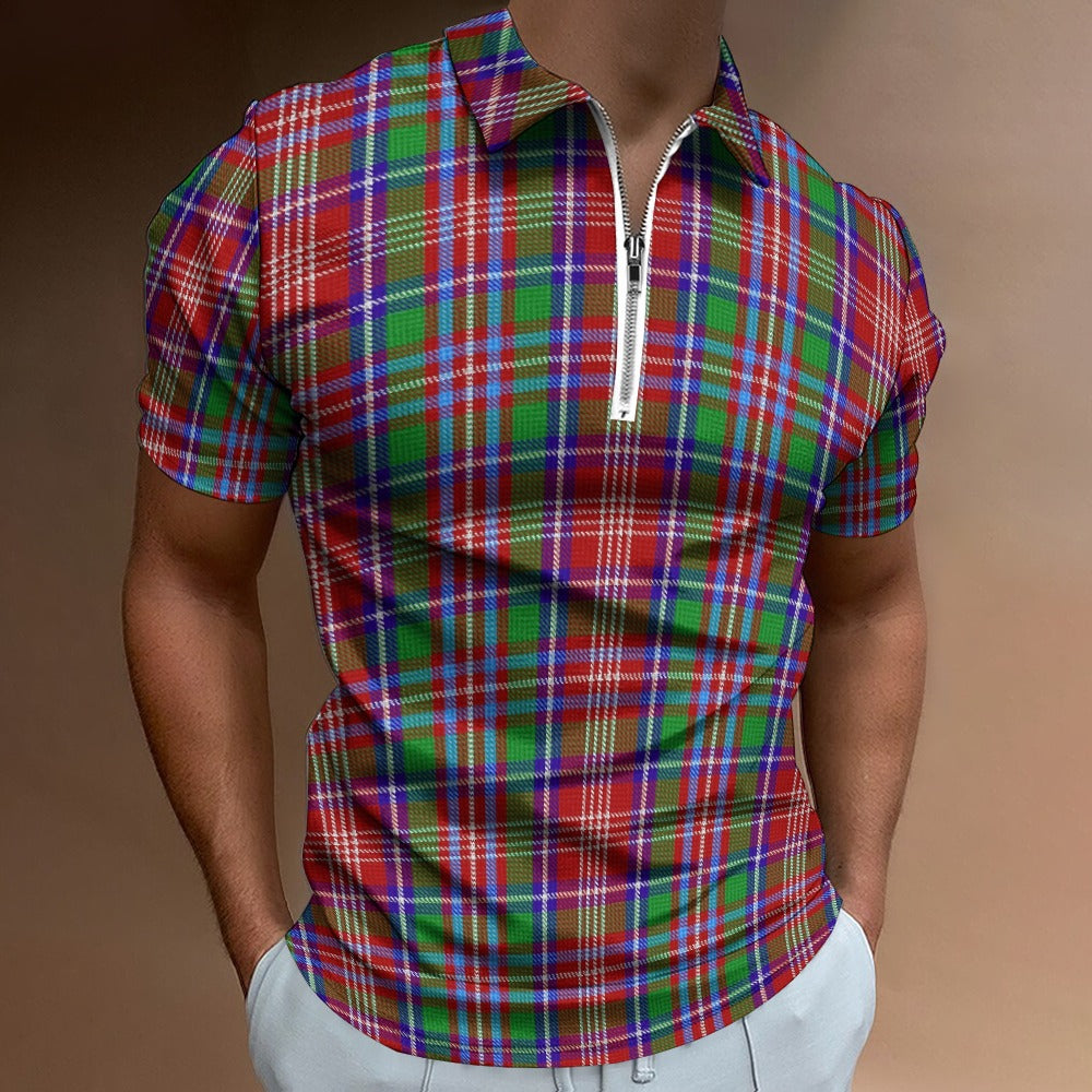 Clan Ritchie Tartan Short sleeve polo shirt