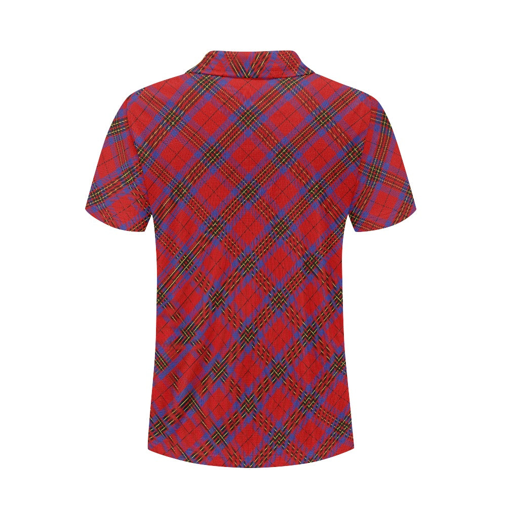 Clan Leslie Tartan Polo Shirt