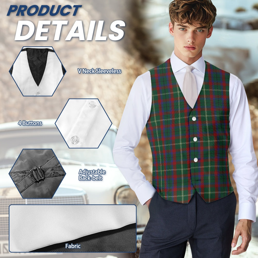 Irish County Mayo Tartan Waistcoat
