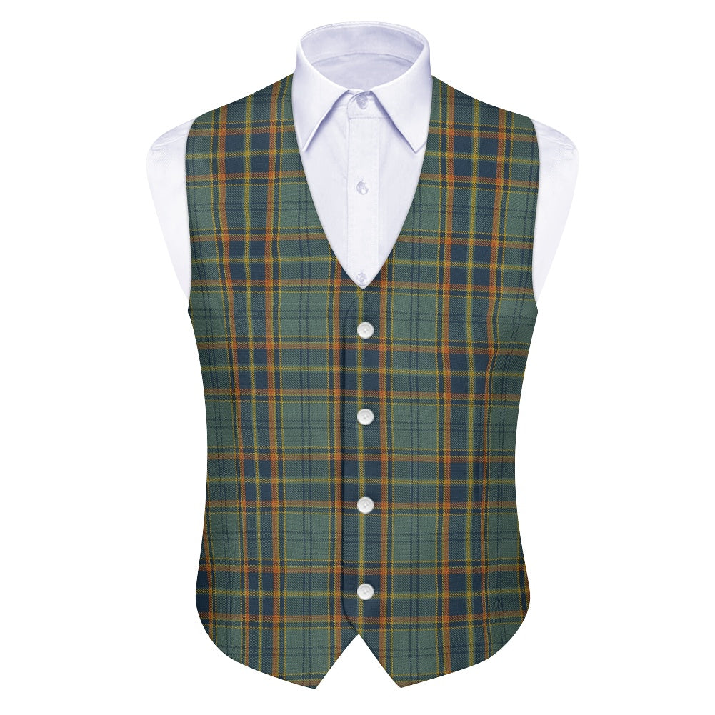 Irish County Antrim Tartan Waistcoat