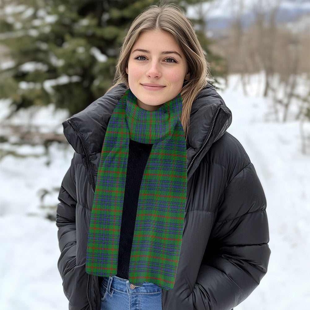 Clan Aiton Tartan Fluffy scarf