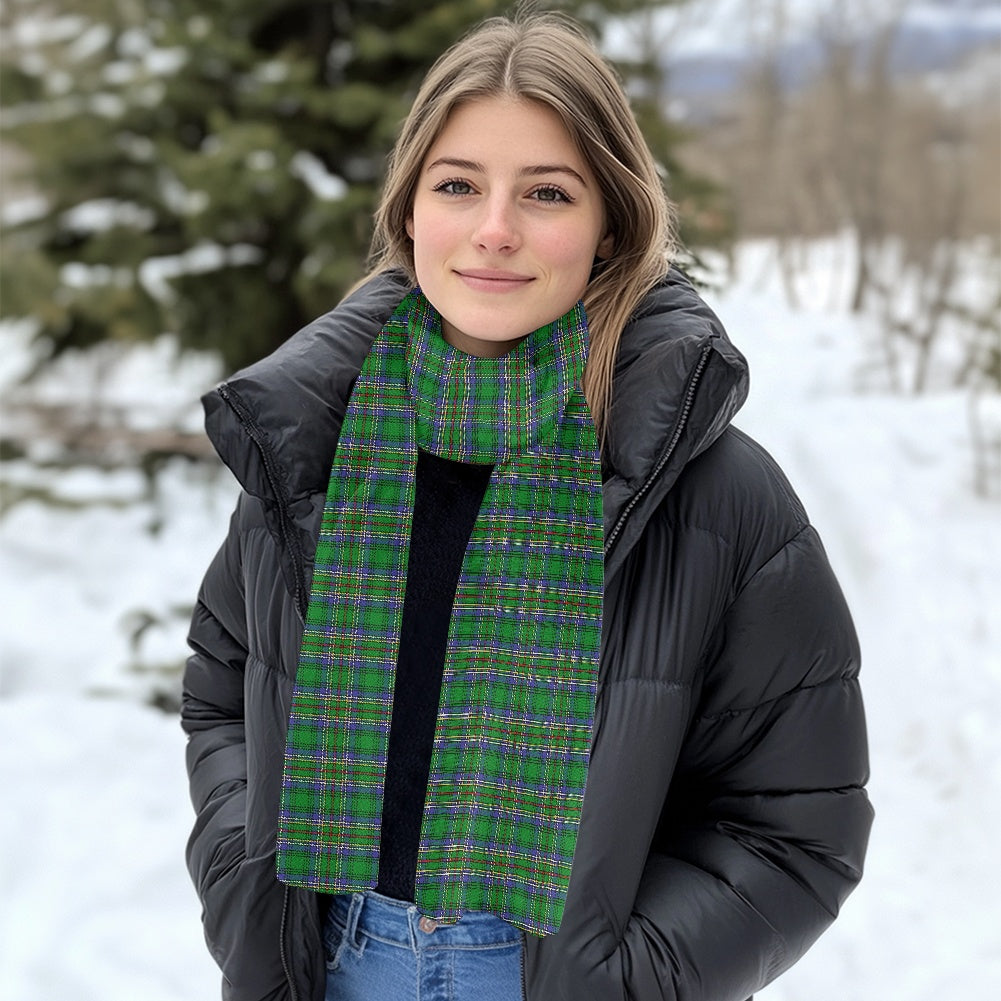 Clan Cockburn Tartan Fluffy scarf