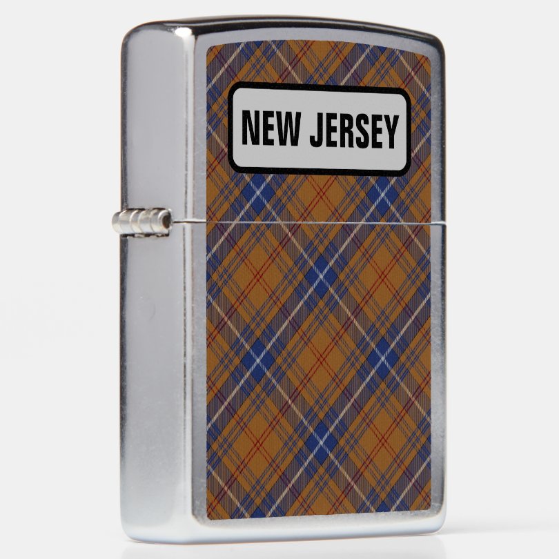 US State - New Jersey Tartan Zippo® Lighter