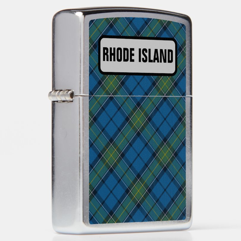 US State - Rhode Island Tartan Zippo® Lighter